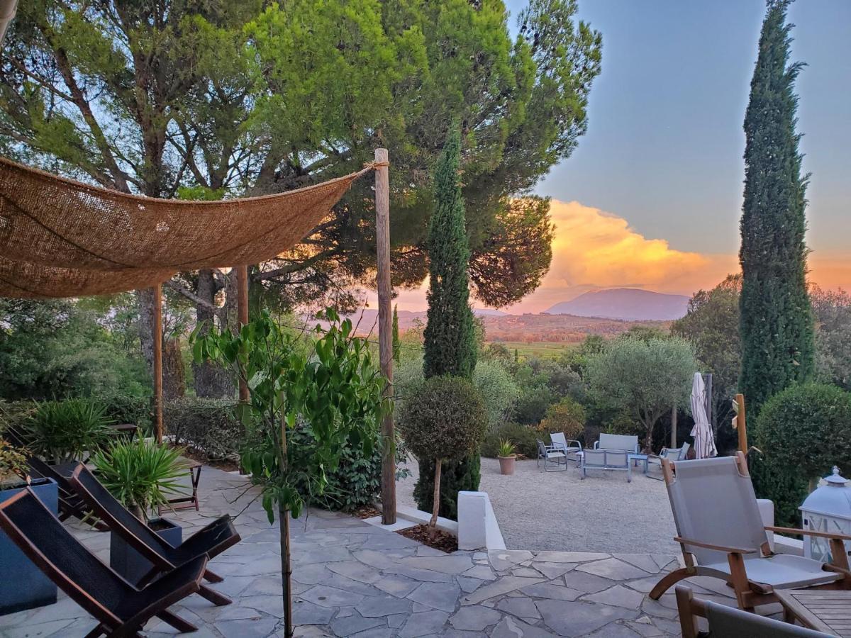 La Fontaine Au Loup Hotel Saint-Maurice-sur-Eygues ภายนอก รูปภาพ