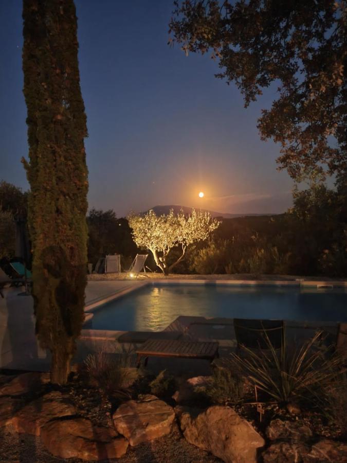 La Fontaine Au Loup Hotel Saint-Maurice-sur-Eygues ภายนอก รูปภาพ