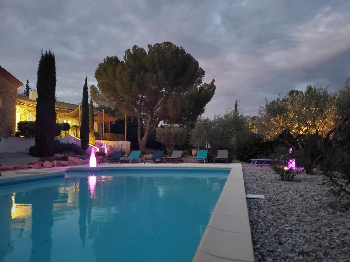 La Fontaine Au Loup Hotel Saint-Maurice-sur-Eygues ภายนอก รูปภาพ